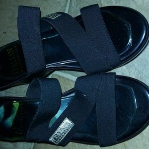 Italian Shoemakers Black Wedges
